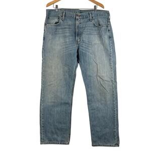 Levis 559 Jeans Mens 38x32 Blue Relaxed Straight Mid‎ Rise Medium Wash Denim Y2K